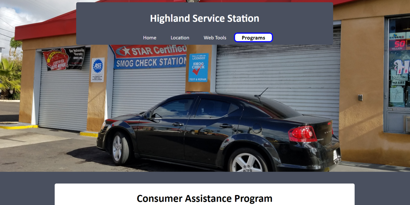 Highland Service Screenshot